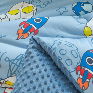 豆豆被2025新款宝宝儿童婴儿被子加厚被芯四季通用幼儿园秋冬季款