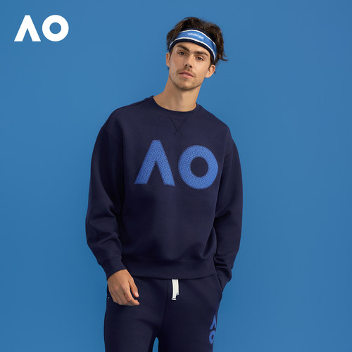 AO澳网运动卫衣男女情侣款长袖