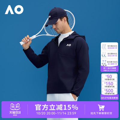 AO澳网动茄克运动连帽外套