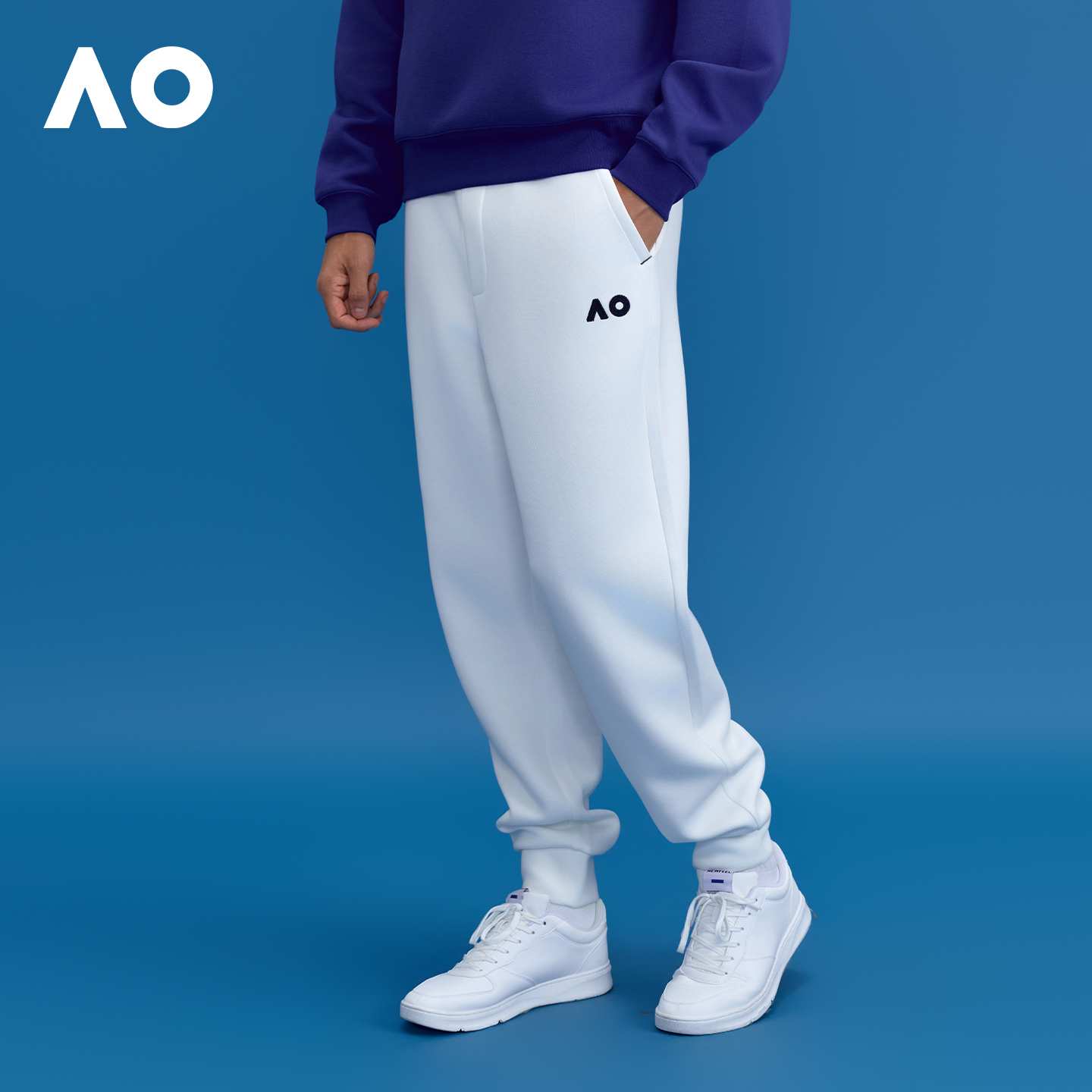 AO澳网运动长裤男运动风