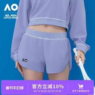 AO澳网MMLM联名26年春装新款华夫格假两件短裤网球裙运动半身裙