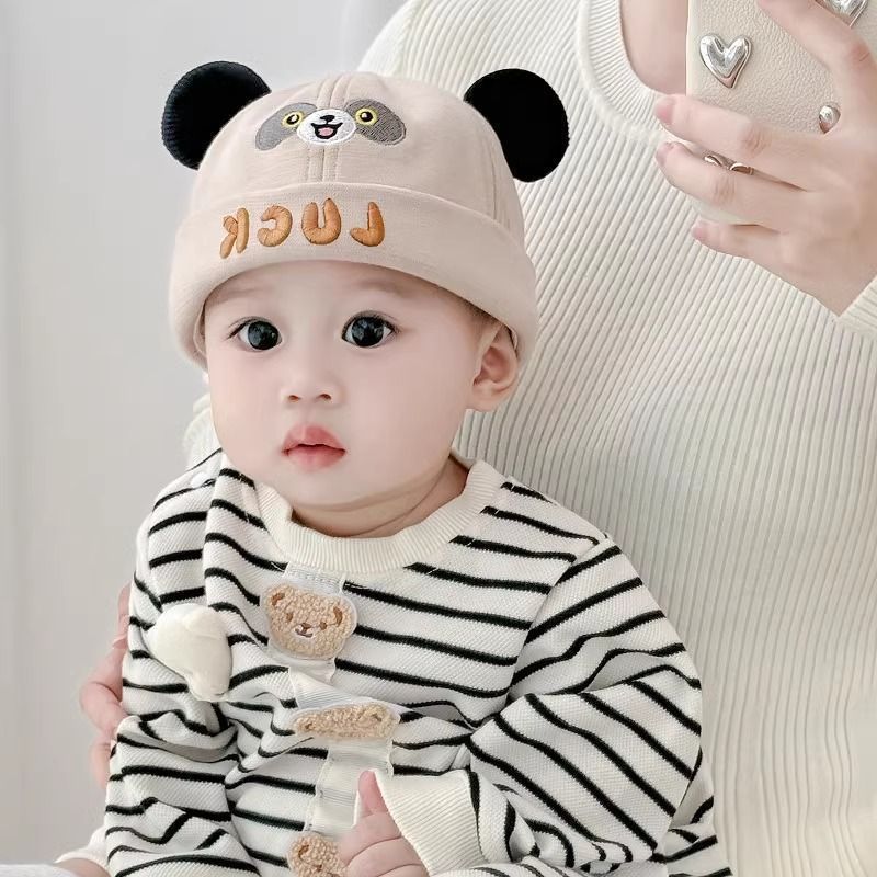 婴儿秋冬超萌地主帽男女宝