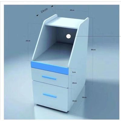 美发理发店工具柜发廊柜子镜台黑白工具车技师推车美容产品柜镜台