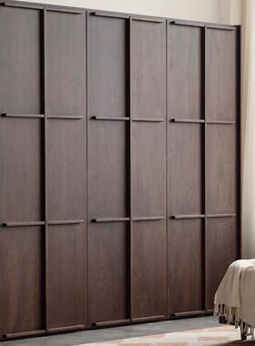 木多朵家具全屋定制柜Wabi-Sabi风格覆古中世纪全实木柚木橡木骨