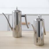 304不锈钢油壶厨房带盖油罐瓶防漏油家用装 油瓶大容量香油瓶醋瓶