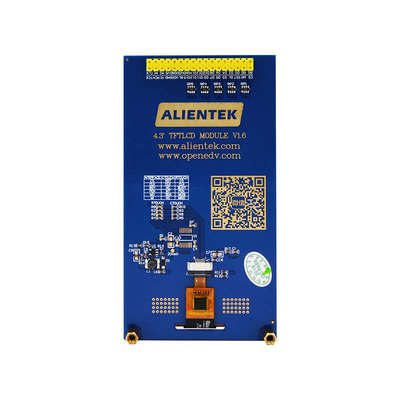 【MCU屏：模块】4.3寸电容触摸液晶屏LCD模块800X480送STM32资料