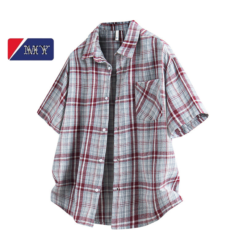 WY衬衣定制工作服t恤印短袖文化衫广告衫衣服订制团队服装做