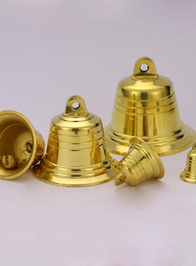 大厂黄铜铜铃铛 铜钟 铜风铃 钟铃挂件 黄铜开口喇叭铃铛工艺品