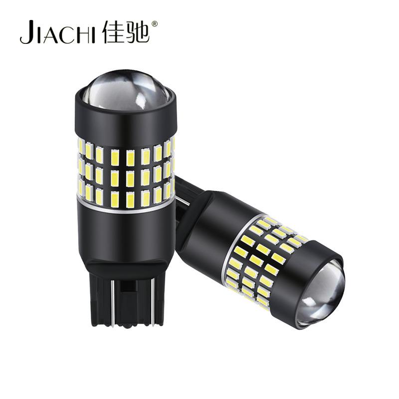 跨境货源汽车灯泡7440/7443倒车灯3014刹车灯t20汽车灯led转向灯