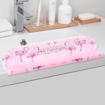 厨房水槽洗手台挡水板防溅水挡板水池洗碗池洗菜盆台面粘贴防水条