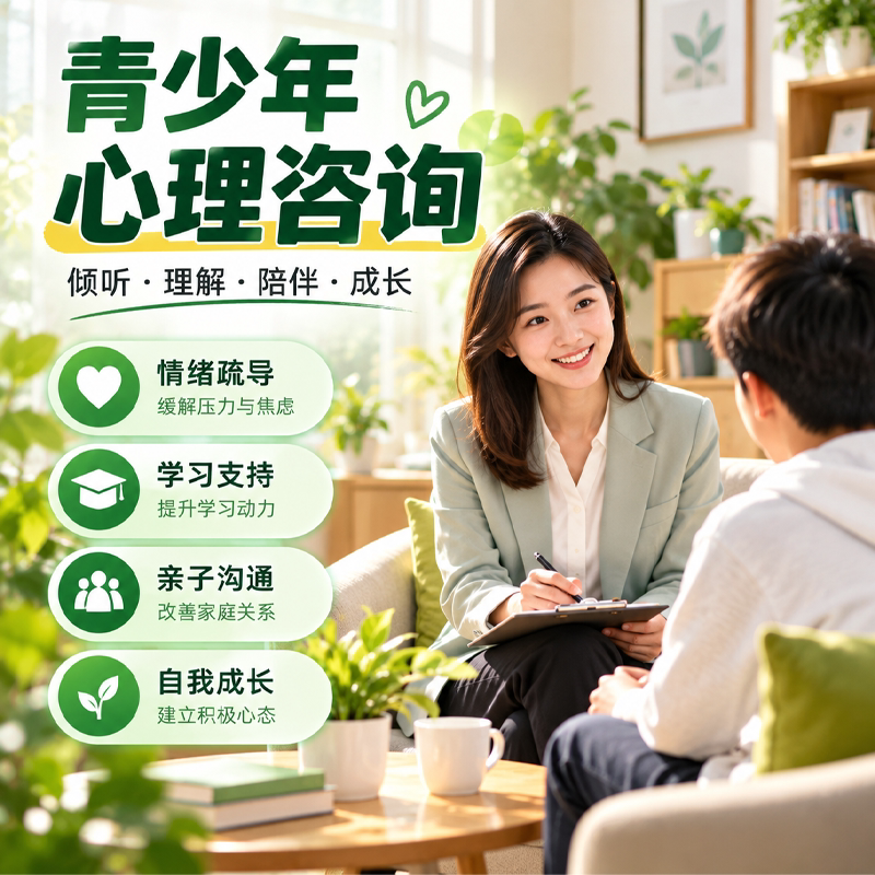 孩子抑郁青少年抑郁厌学叛逆情绪低落青春期叛逆亲子教育心理咨询