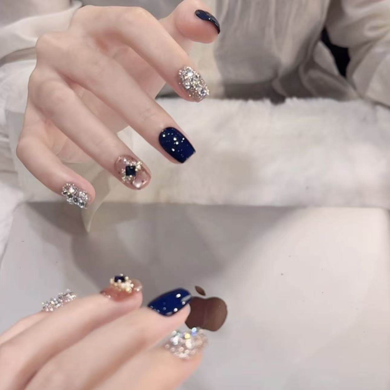 【苍蓝】冬天美甲美甲戴小戴喵美甲设计师纯手工穿戴甲毛衣10片,彩妆/香水/美妆工具,穿戴甲/甲片,淘宝优惠券,粉丝福利购,淘宝优惠卷