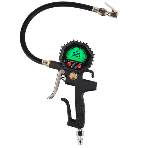 美嘴法嘴可用胎压表气压表高精度带压力充气头汽车轮胎压监测器计