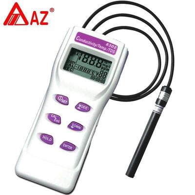 台湾衡欣电导率测试仪AZ8306/8302电导率计TDS水质测试仪表AZ8303