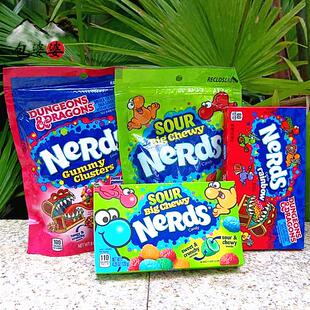 Nerds sour chewy sweetarts美国进口混合果味超酸耐嚼甜脆酸糖果