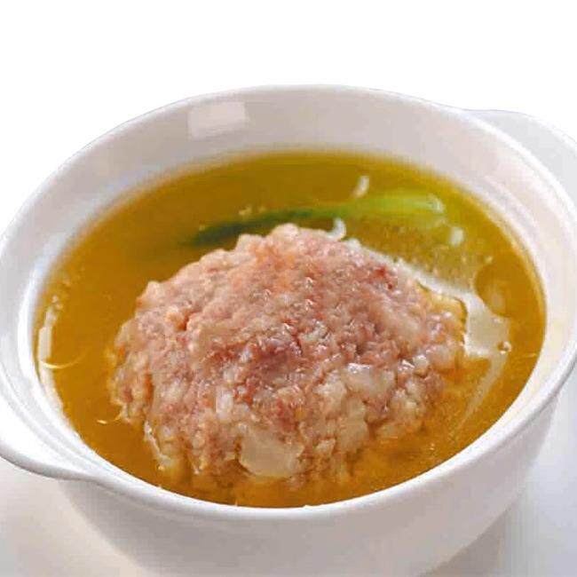 扬州特产蟹黄狮子头手工斩肉丸子圆子五亭桥盒装送人礼盒装1120g图片