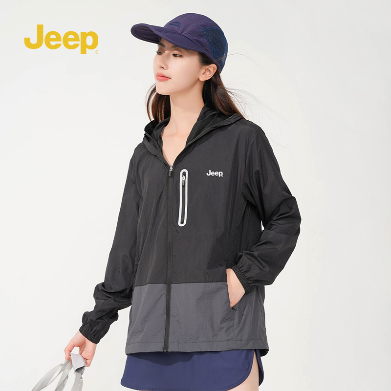 JEEP吉普男女同款防晒衣夏季轻薄