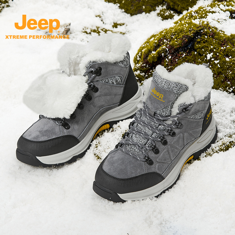 jeep吉普男款雪地靴2024