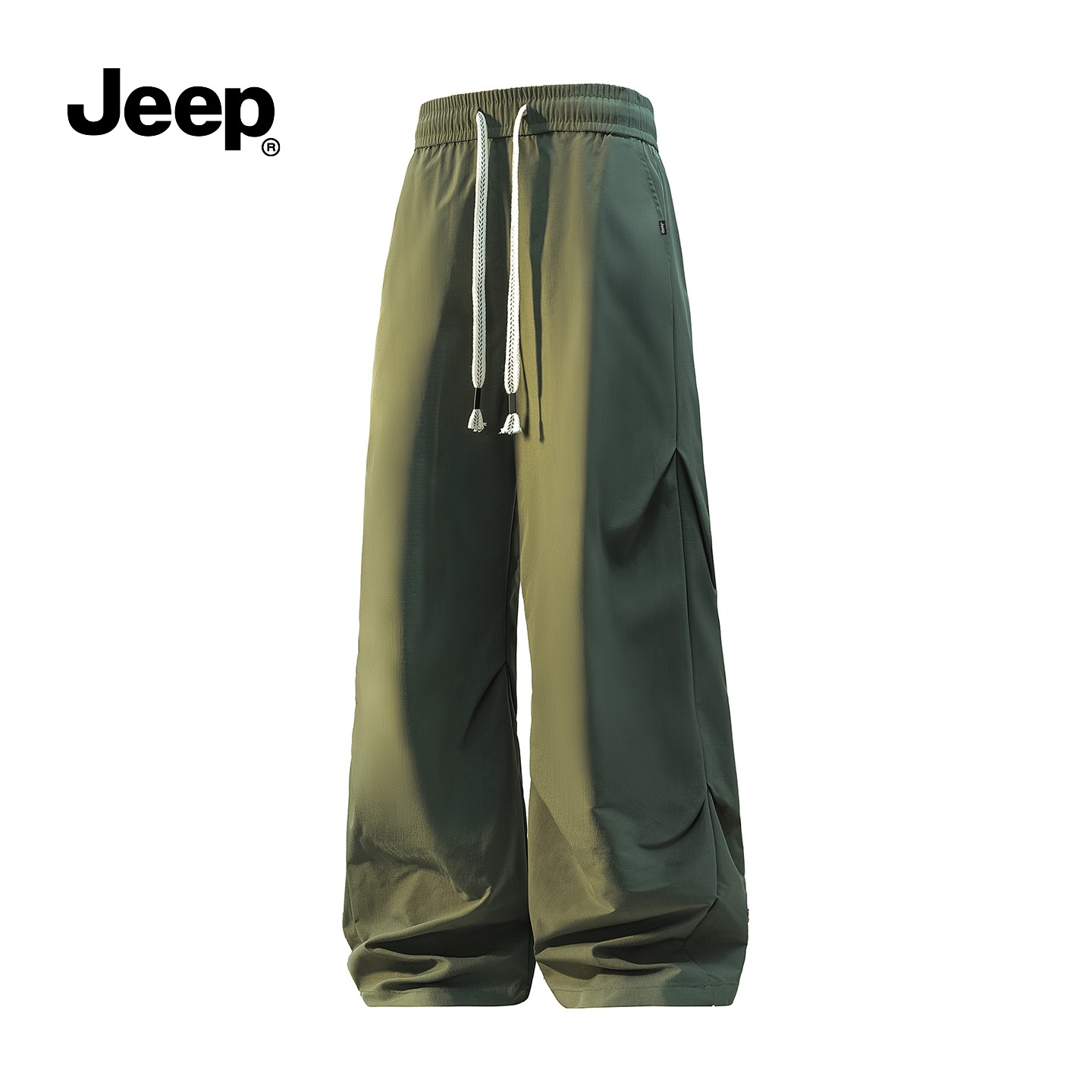 JEEP吉普潮流美式直筒工装裤子男春秋季2026复古宽松休闲阔腿长裤,男装,休闲裤,淘宝优惠券,粉丝福利购,淘宝优惠卷