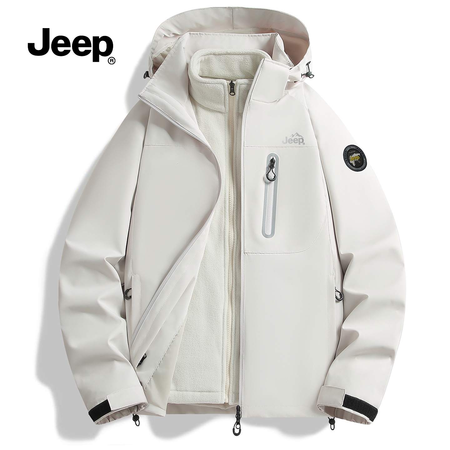 JEEP官方旗舰户外登山冲锋衣男女