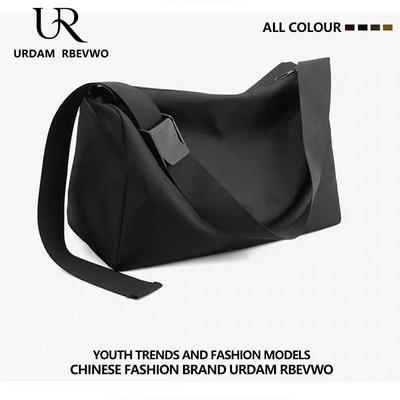 夏季工装包邮差斜挎包ins大学生潮酷2025大容量单肩包运动健身包