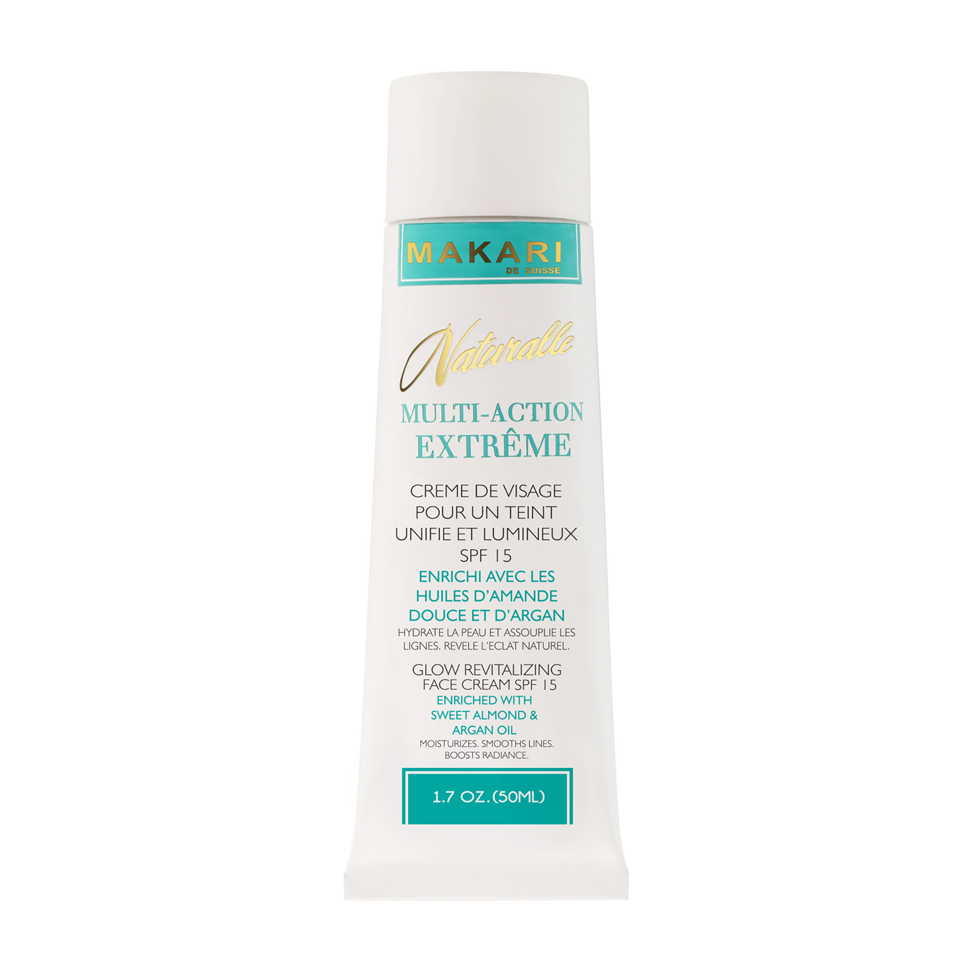 美国直邮 Makari 多效焕彩活肤面霜SPF15日常通勤 50g