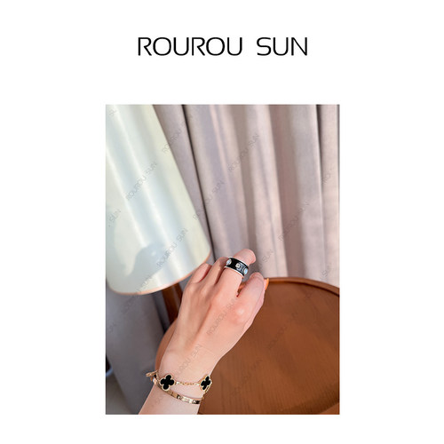 925银戒指 23007复古高级感创意小众数字简约指环戒指