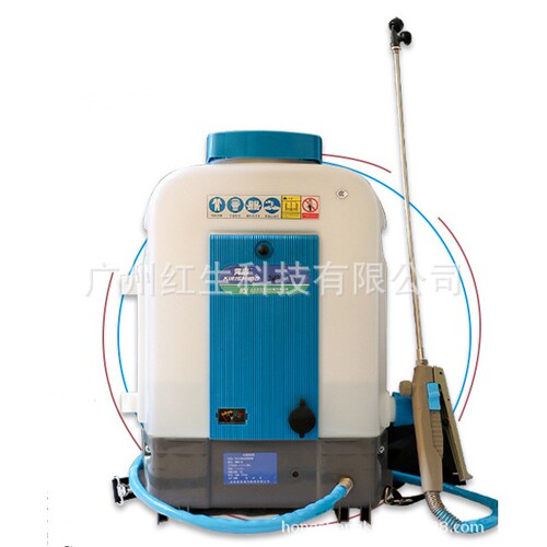 雾岛3WBD-15电动常量喷雾器 15升便携式背负式滞留喷洒园林雾化机
