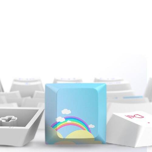 极速10a Keys Cherry Profile Keycap PBT DYESUB Electronic Gam