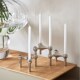 新品 轻 现代极简三角蜡烛台创意拼接客厅玄关样板Q间餐桌摆件法式