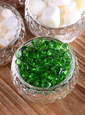 极速装藏佛塔宝瓶天然绿琉璃家用八供养奉曼扎盘水晶Y玛瑙七宝石