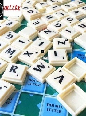 极速1 set  tiles board game letteHr puzzle s dinner pa