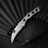 男士 新品 钥D匙扣挂件创意个性 挂饰不锈钢 锁匙扣圈 拆快递小工具