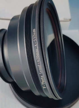 绿光场镜激光打标机532nm内雕扫描透镜稳定聚焦技术指导30天退换