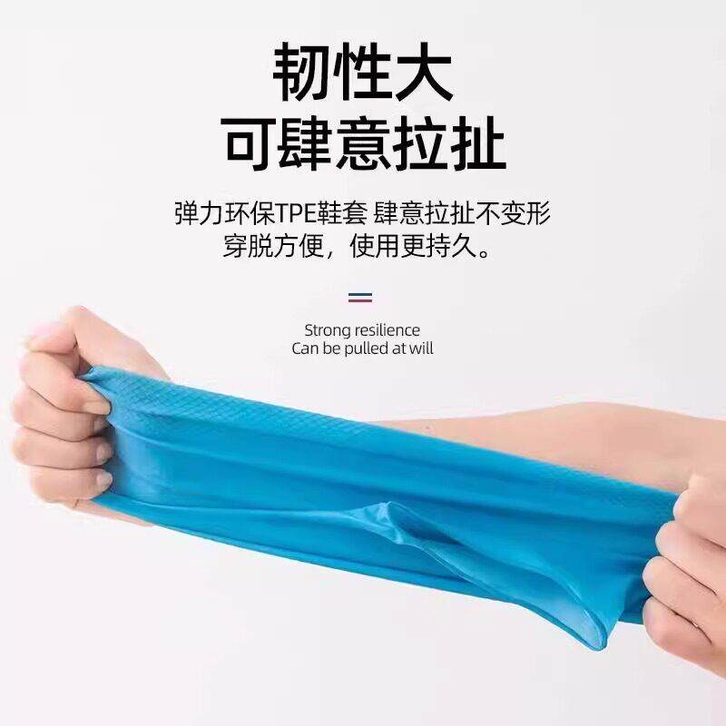 雨鞋套男女款防水鞋套外穿防滑防雨脚套加厚耐磨儿童硅胶雨天雨靴