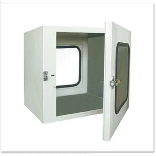 不锈钢机械式传递窗 厂家直供无尘车间传递窗锁钢板无菌传递窗