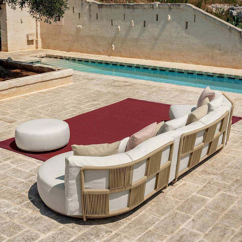 户外沙发庭院组合别墅花园露台藤椅弧形室外样板房阳光房藤编家具,商业/办公家具,商用藤编家具,淘宝优惠券,粉丝福利购,淘宝优惠卷