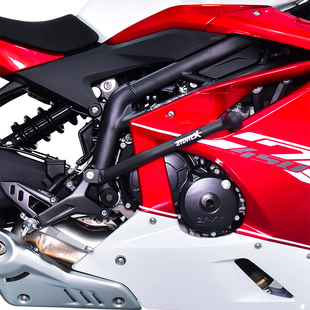 STUNTCX适配凯越450RR护杠机车保险杆防摔杠防摔球司当克斯护杠