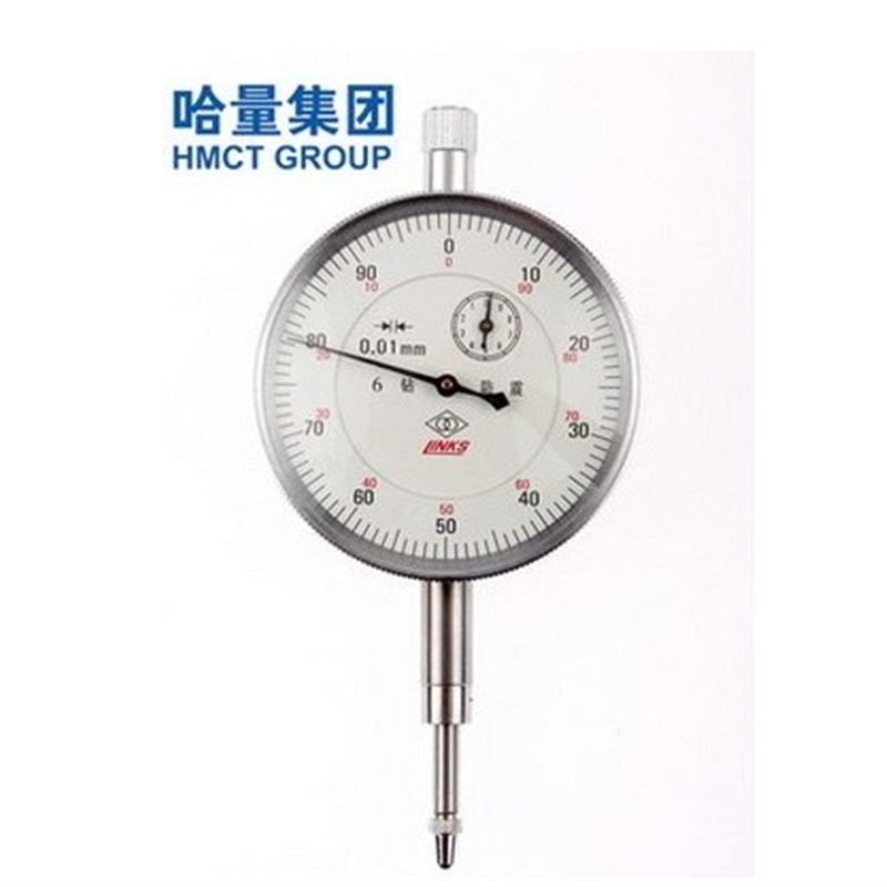哈尔滨哈量百分表指示表机械表指针防震百分表0-10mm质量好!