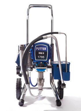 普田PT1795 1895油漆PVC防水防火涂料喷涂机腻子乳胶漆专用无气