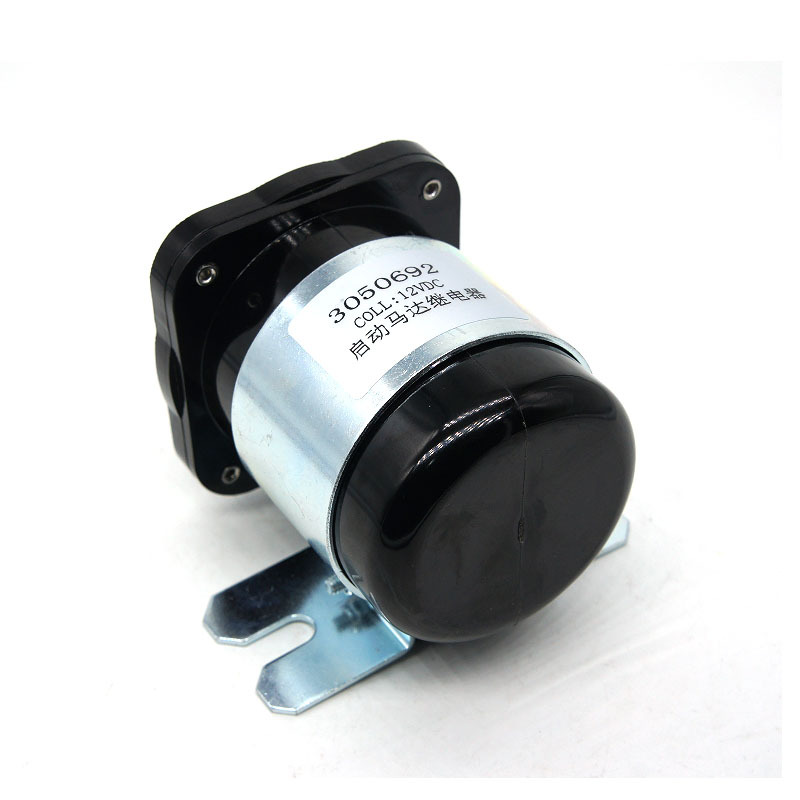 厂家直发汽车启动马达减速电机12V24V200A电磁继电器