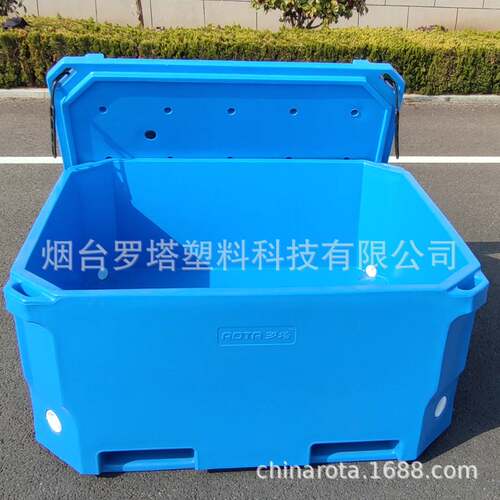 1000L优惠价格 零售塑料周转保温箱冷链运输冷藏保鲜箱滚塑箱