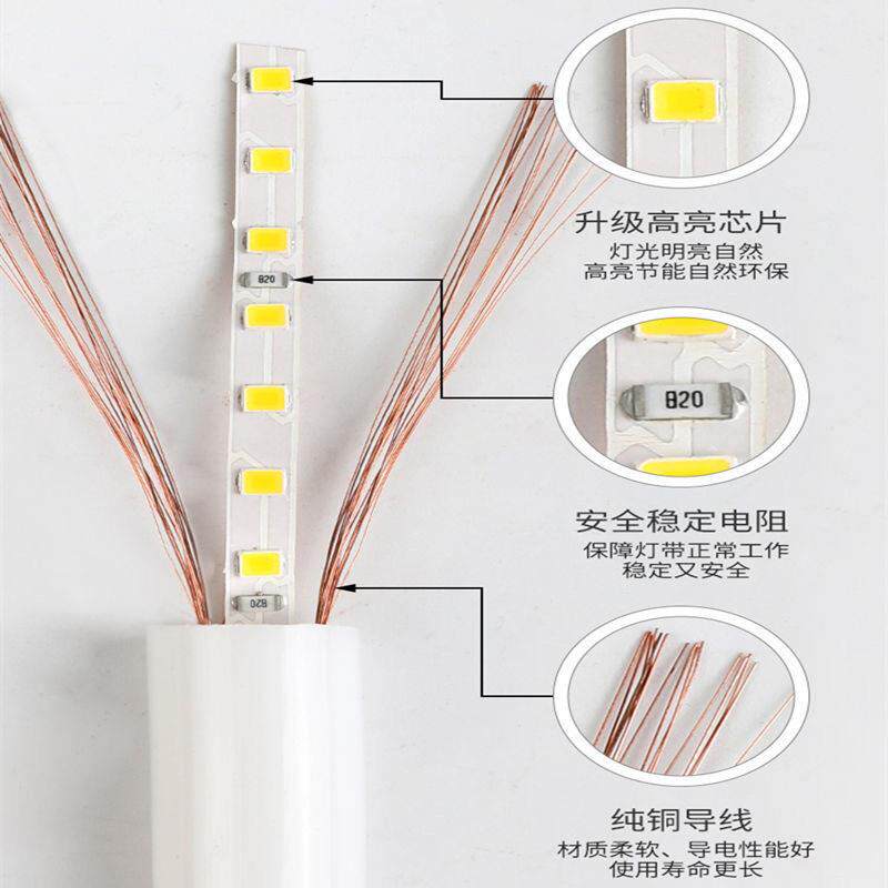 带led霓虹性圆形3柔60度软灯户线外防水广告高亮招牌条灯工NH-556
