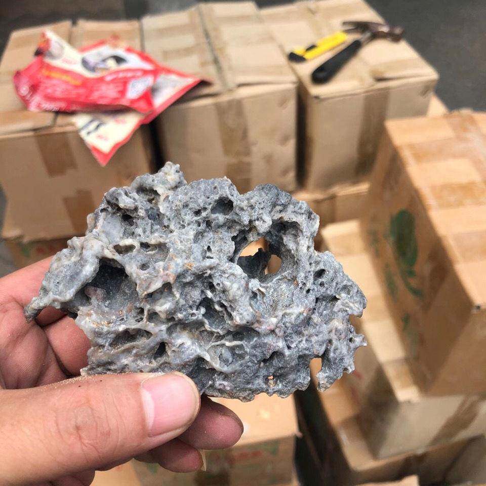 景然风凌石风砺石奇石原石艺假山园盆盆栽微天景观配石摆件RDW石