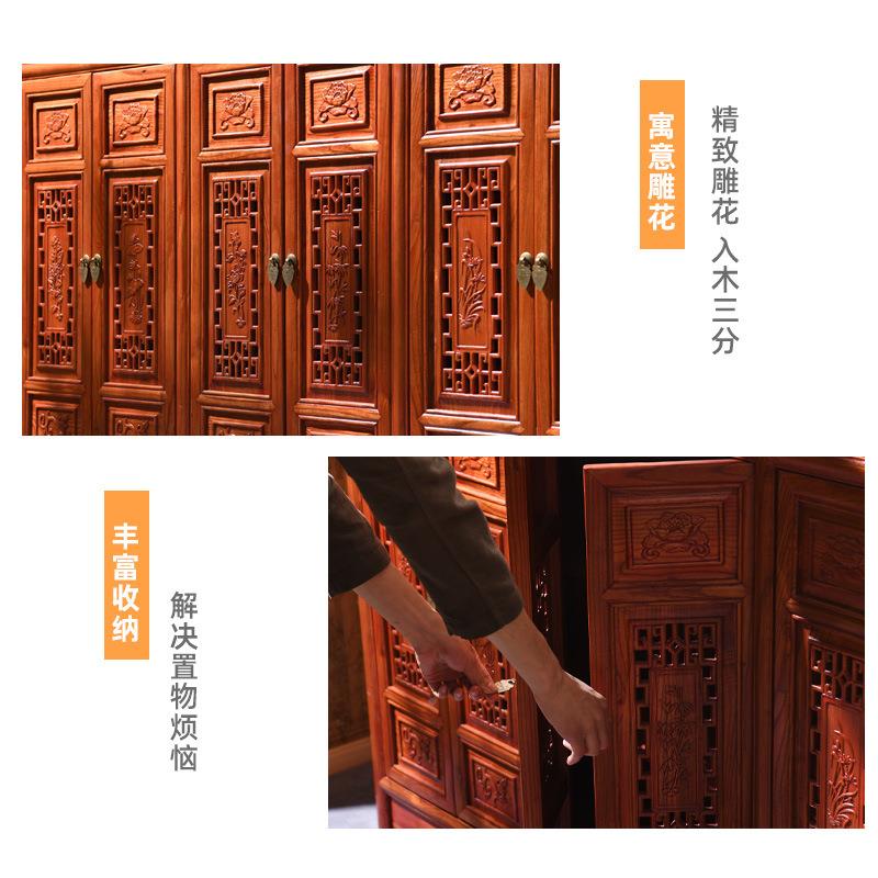 新式餐边柜实关木中中式客厅储物柜酒店饭店茶酒水柜玄碗柜1墙民