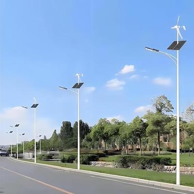 家力太阳能风光厂互路灯LE6D新农村5-8补米风互补发电系统