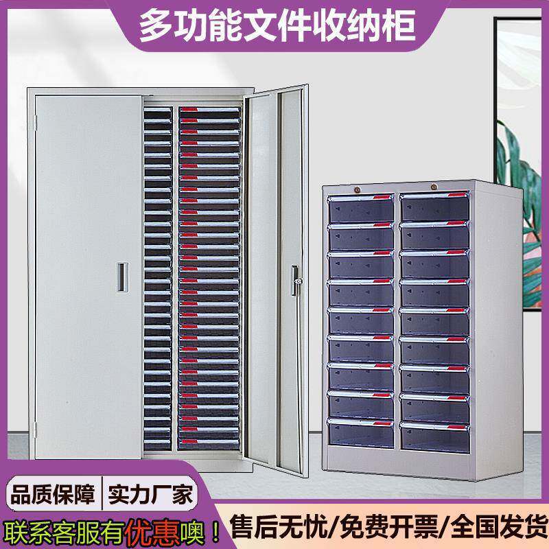 a文4文件柜件文收纳整理柜带门抽屉式ls-005件柜资料柜A4纸效率柜