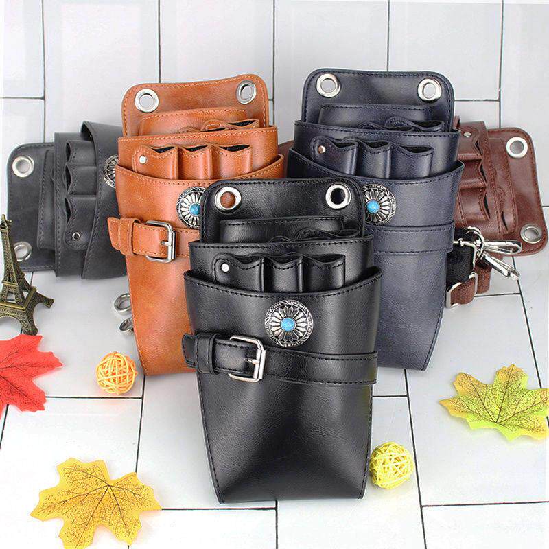 美发剪刀包新款时尚发型师腰包个性创意潮流专业理髲师斜挎工具包