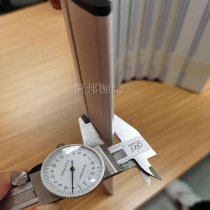 铝合金卷帘门隐藏轨道不占空间门帘厨房柜子推拉门移门横开门