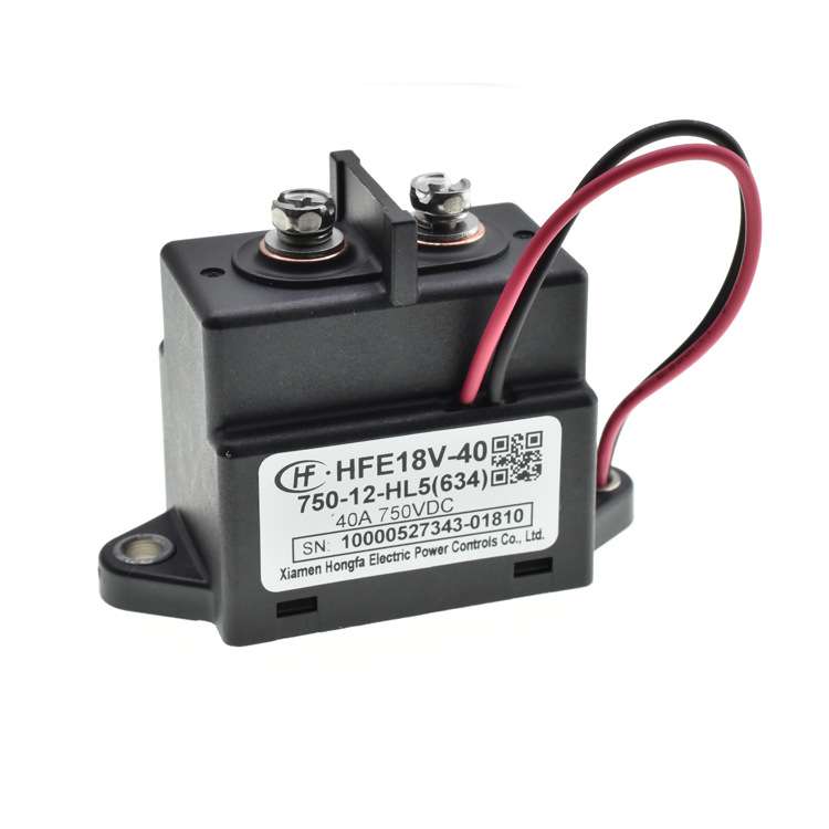 HFE18V-20/750 1000-12 24-H2宏发高压直流继电器接触器20A750VDC